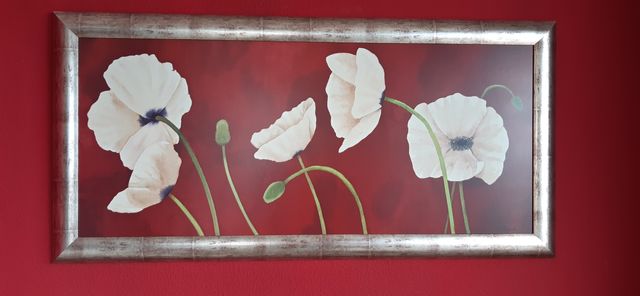 Cuadro de amapolas
