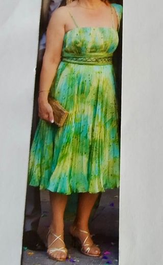 Vestido de fiesta talla L de segunda mano en WALLAPOP