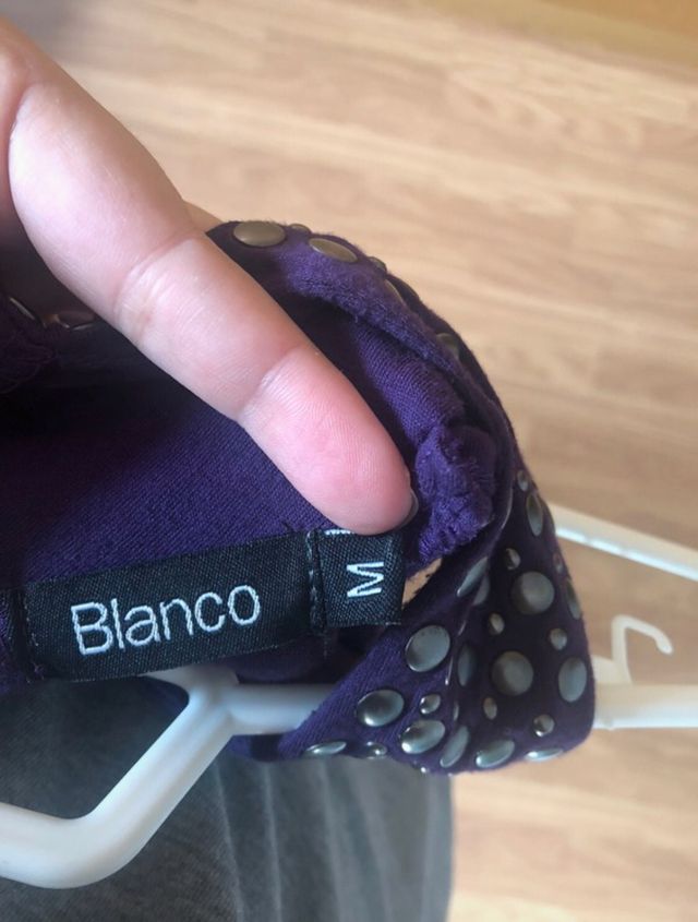 Vestido corto de Blanco