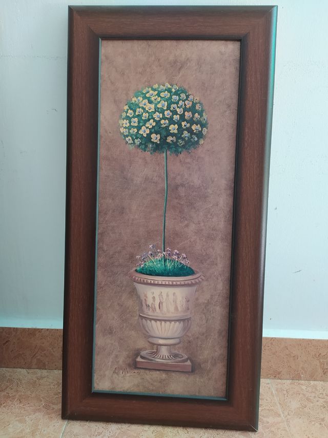 Dos cuadros ( 59x28cm )