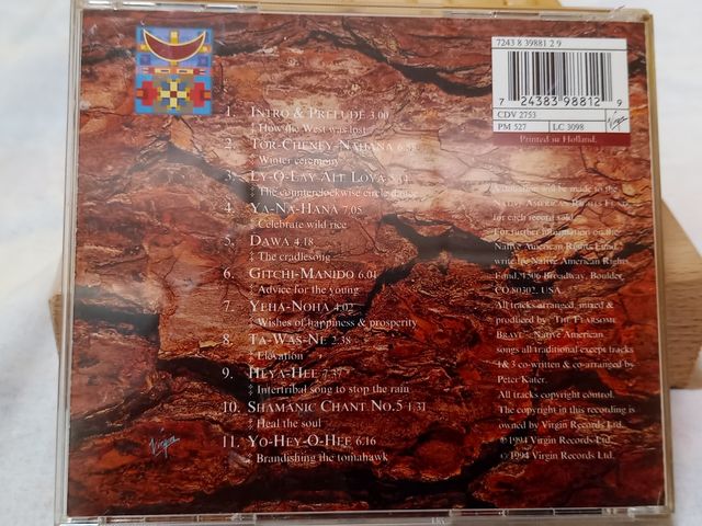 CD Sacret Spirit. música estilo Enigma