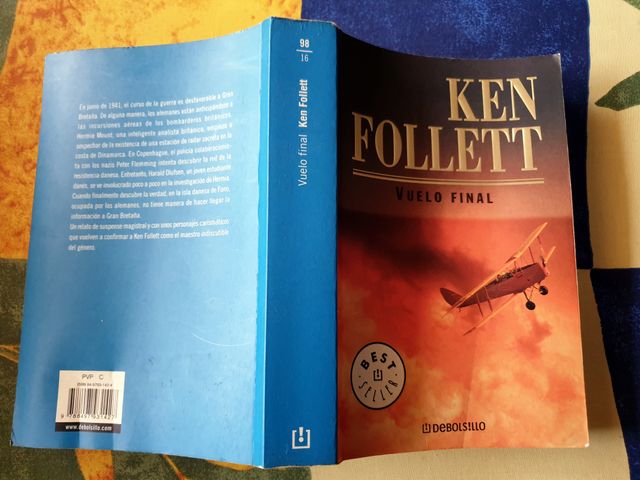 Ken Follett - Vuelo final (español, 544 pags)