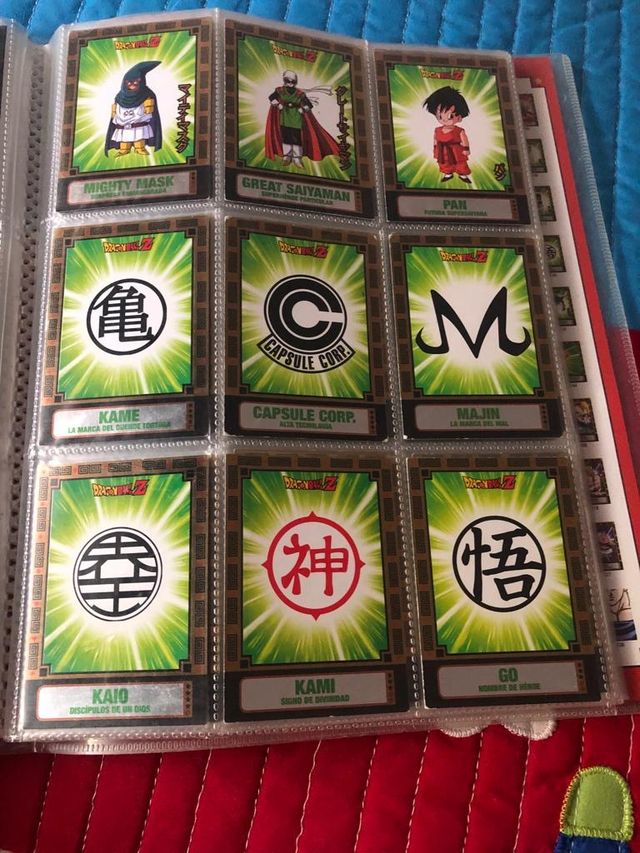 Coleção Dragon Ball 180 cartes