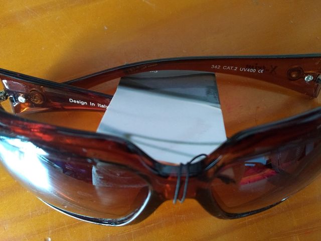 gafas de sol unisex, homologadas, marrones nuevas
