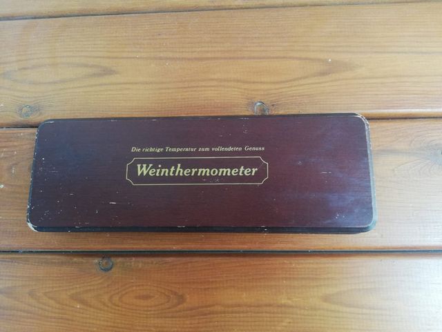 Vendo antiguo termómetro catador de vino 