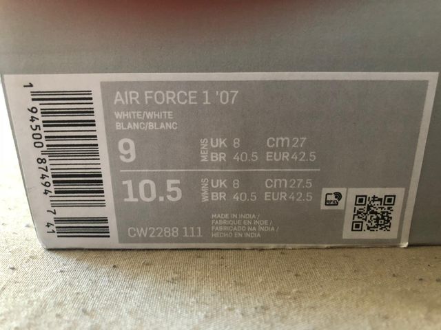 Nike Air force 1 42,5