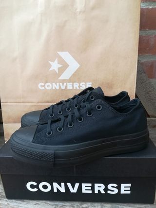 Converse plataforma de segunda mano en WALLAPOP