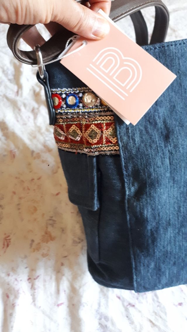 bolso tejano con lentejuelas