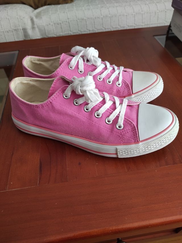 zapatillas bambas rosa talla 37/38