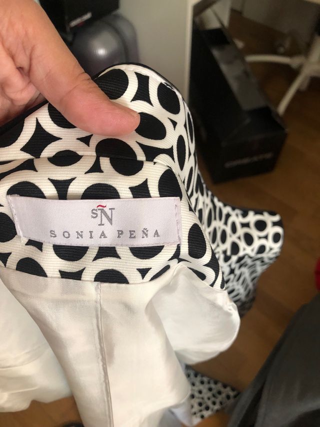 Vestido con abrigo para eventos