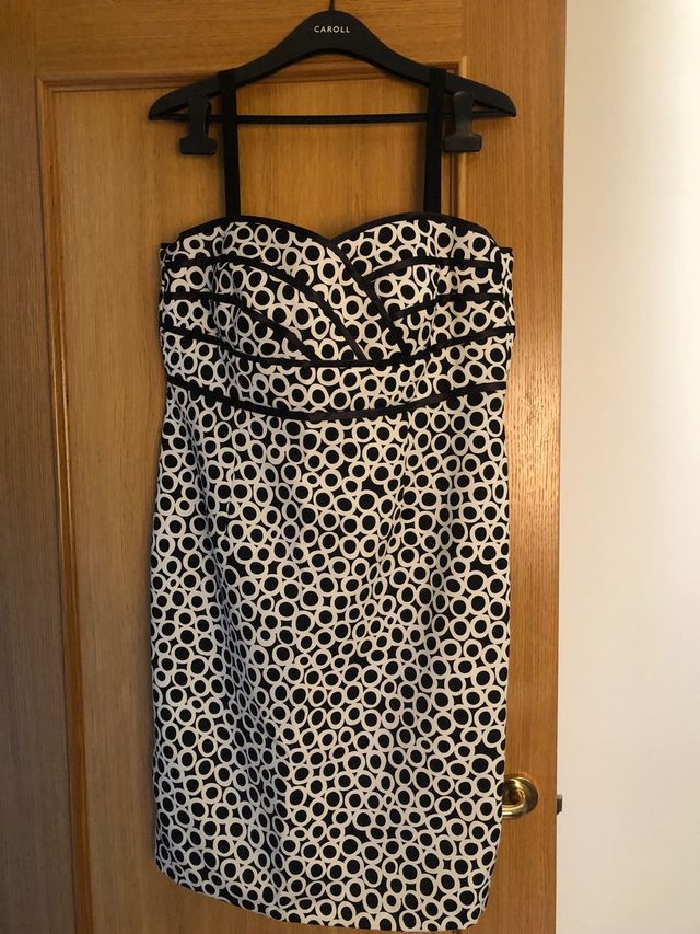 Vestido con abrigo para eventos