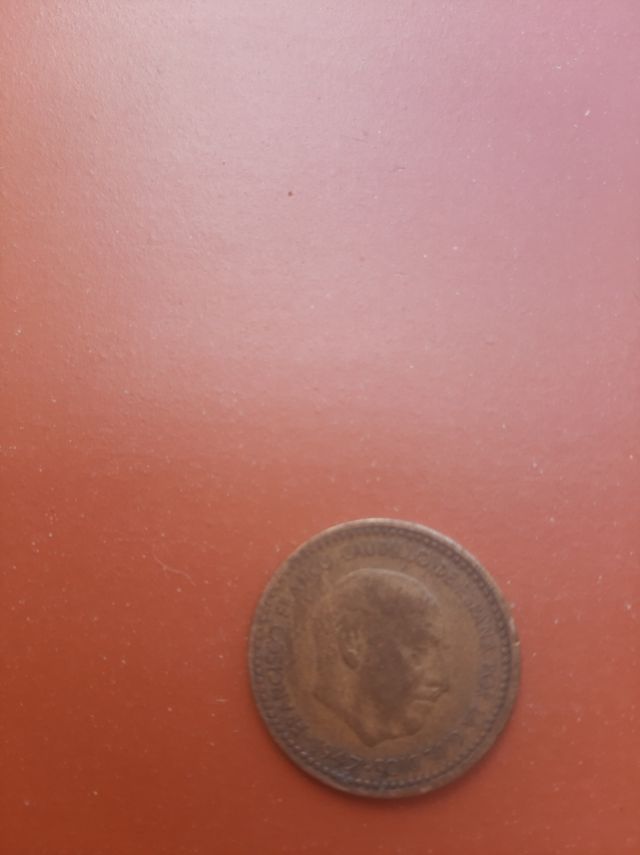 Moneda 1 peseta franco 1947