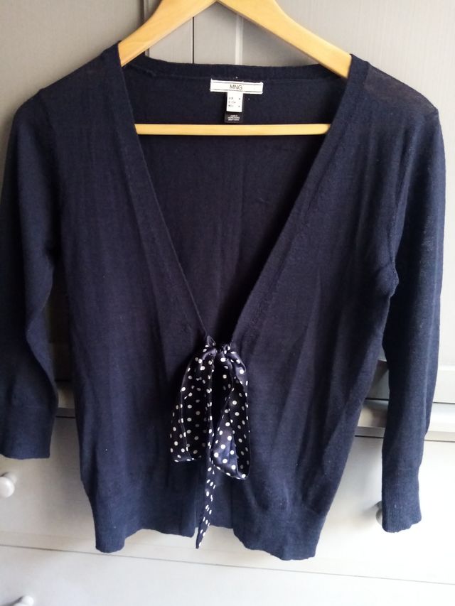 Rebeca azul marino Mango