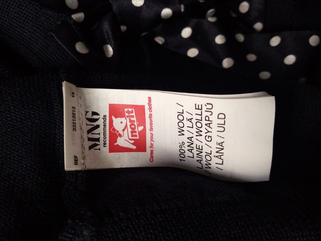 Rebeca azul marino Mango