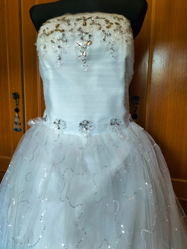 vestido de novia talla 50