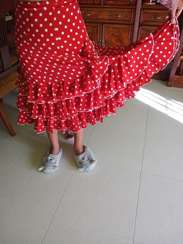 falda flamenca