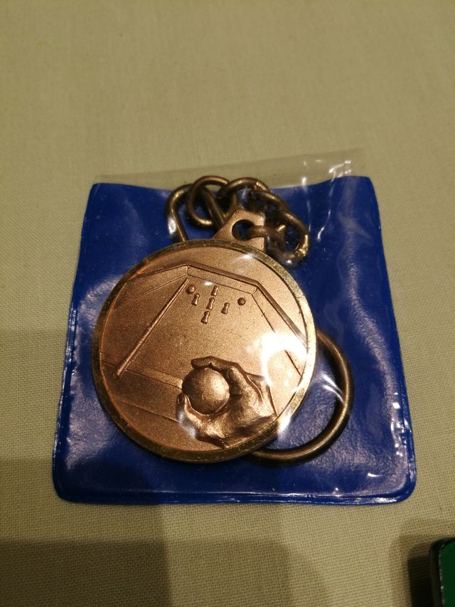 portachiavi biliardo 🎱 e spilla TCI