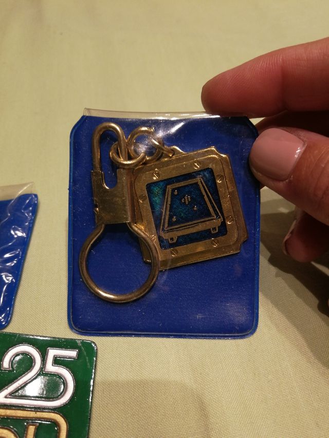 portachiavi biliardo 🎱 e spilla TCI