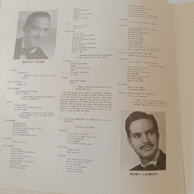 Vinilo Zarzuela Los Gavilanes