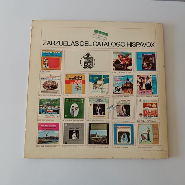 Vinilo Zarzuela Los Gavilanes