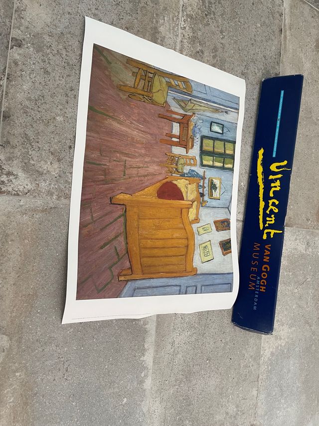 Lamina Habitación de Van Gogh 90x72cm