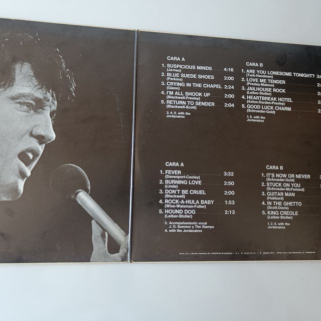 Vinilo Elvis - Para los fans españoles
