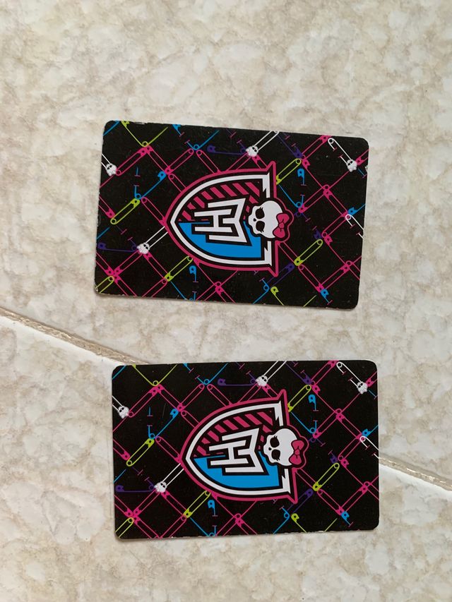 Juego de cartas de Monster High