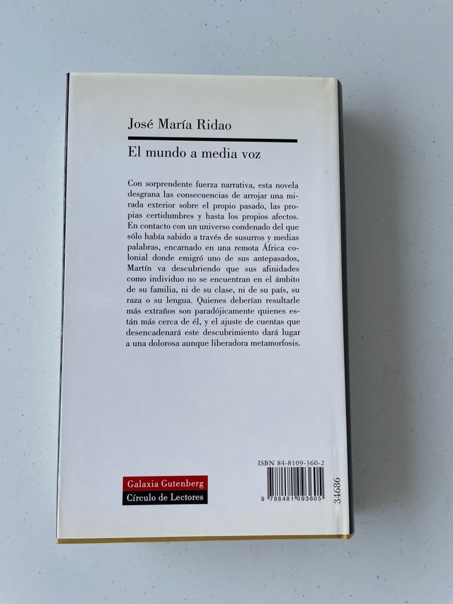José María Ridao: El mundo a media voz