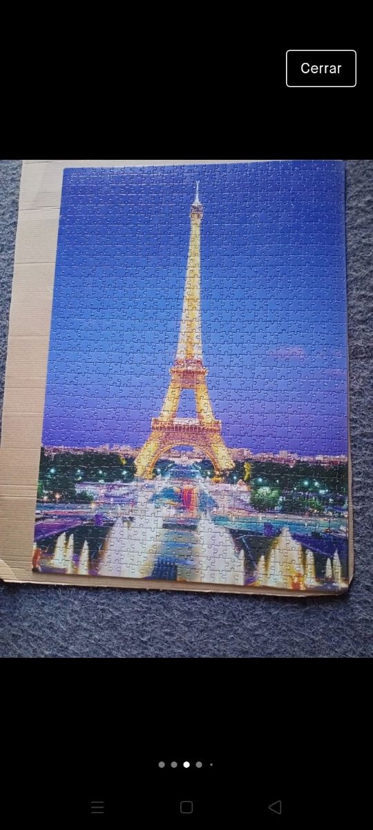 Regalo puzzle para enmarcar con la compra