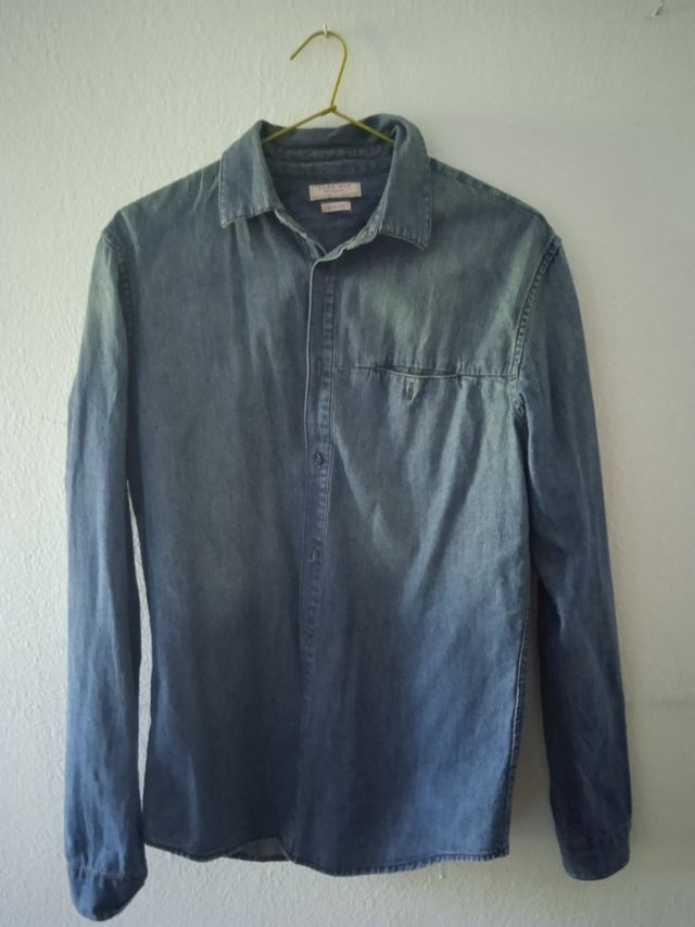 camisa vaquera bordada