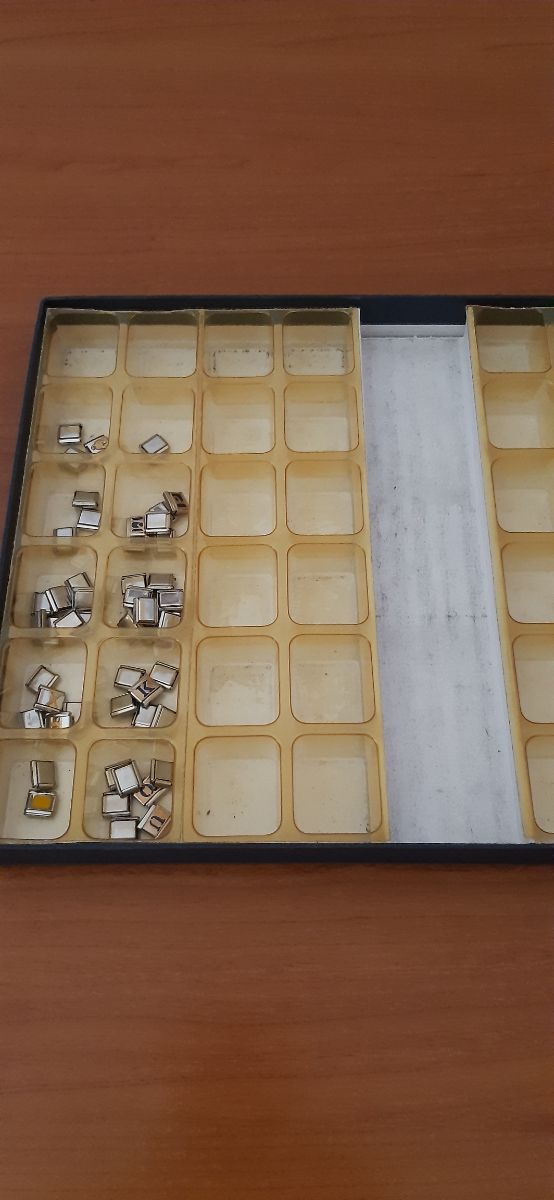  Stock 52 Iniziali My name acciaio e oro 750%