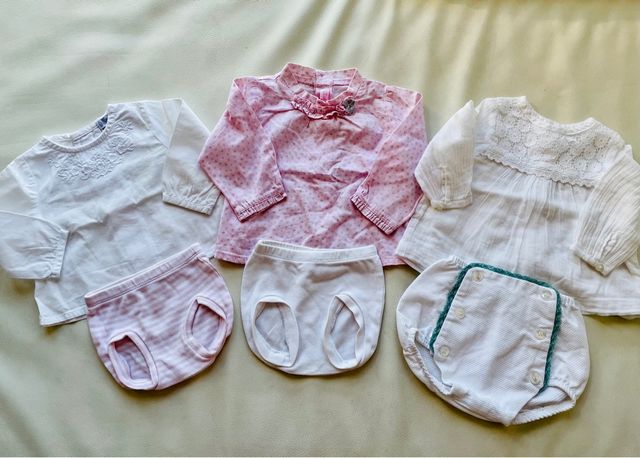 Lote 3 conjuntos bebé/recién nacido