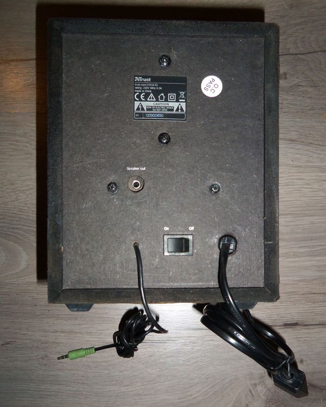 2.1 Cube SPEAKERS TRUST 15418 Set di altoparlanti