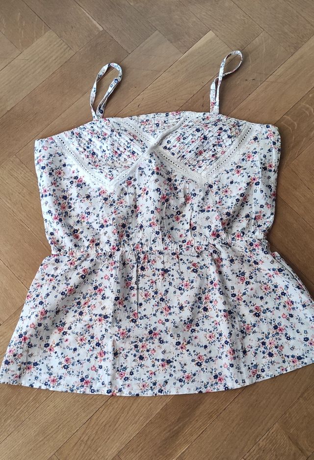 Camisa tirantes MANGO. Talla M.