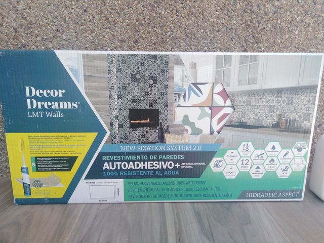 adhesivo decoracion paredes azulejos