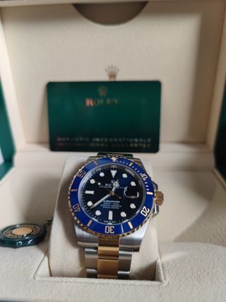 Reloj de oro Rolex de segunda mano en WALLAPOP