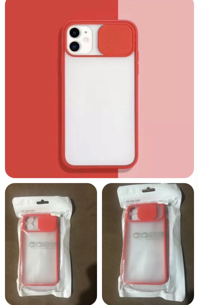 Funda iPhone 11PRO con tapa deslizante cameras 