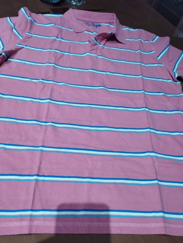 Polo de caballero de manga corta