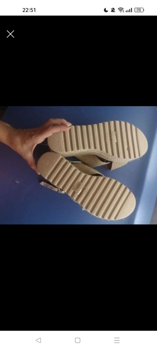 sandalias nuevas