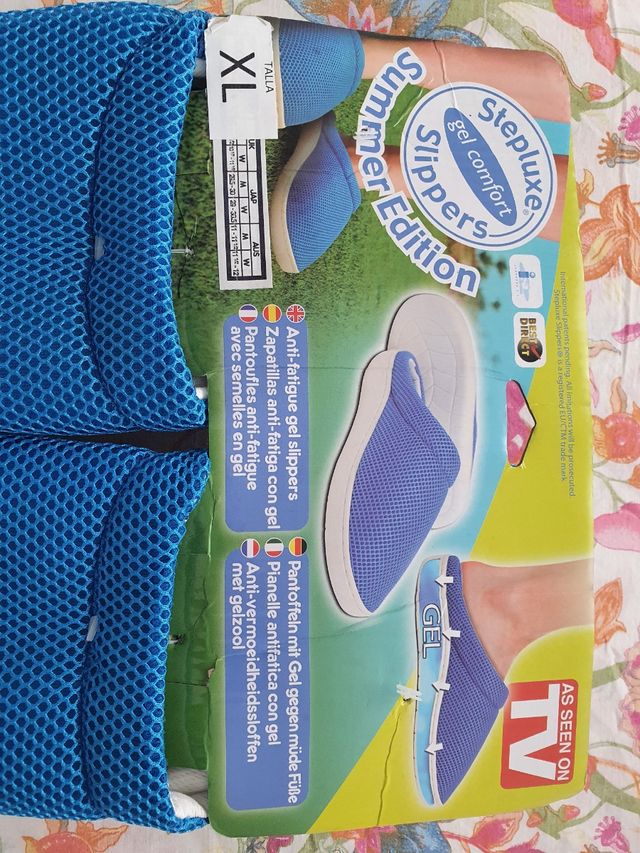 Zapatillas antifatiga gel verano