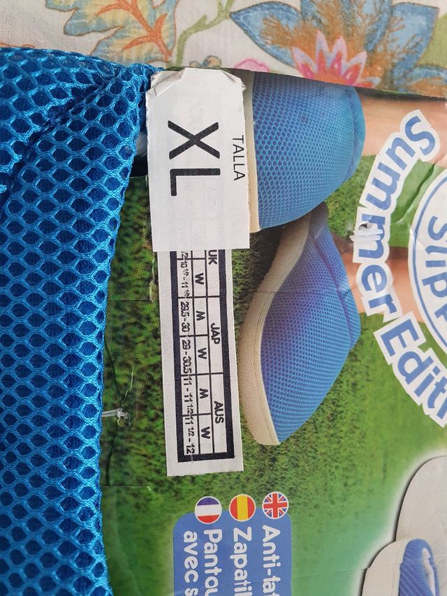 Zapatillas antifatiga gel verano