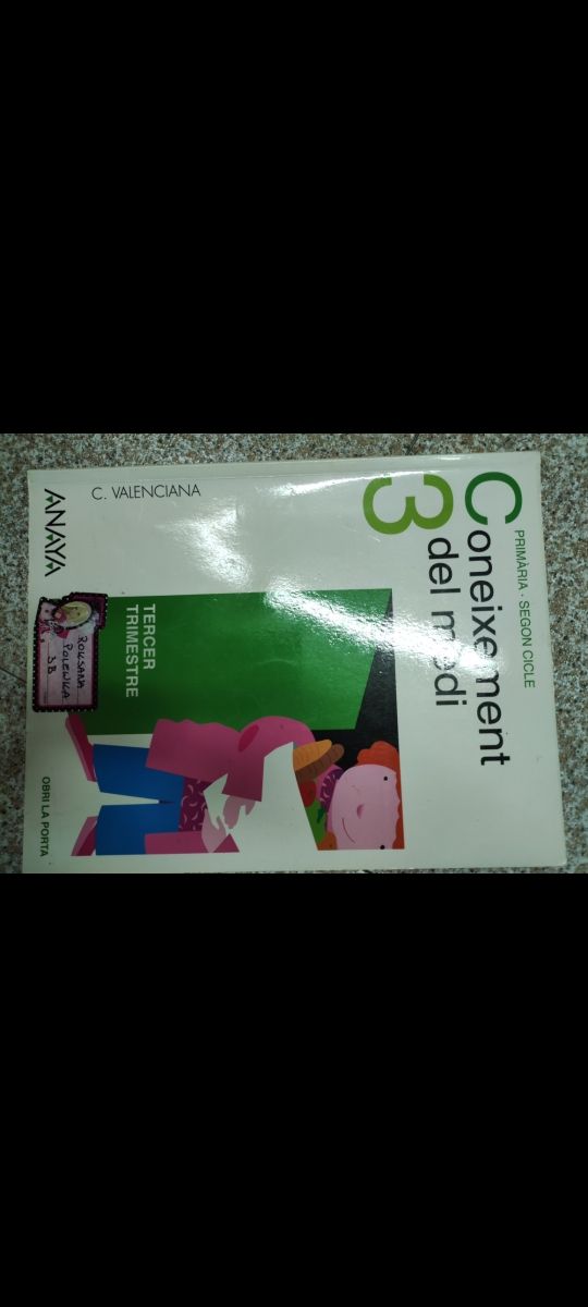 Coneixement del medi 3° de primaria Anaya
