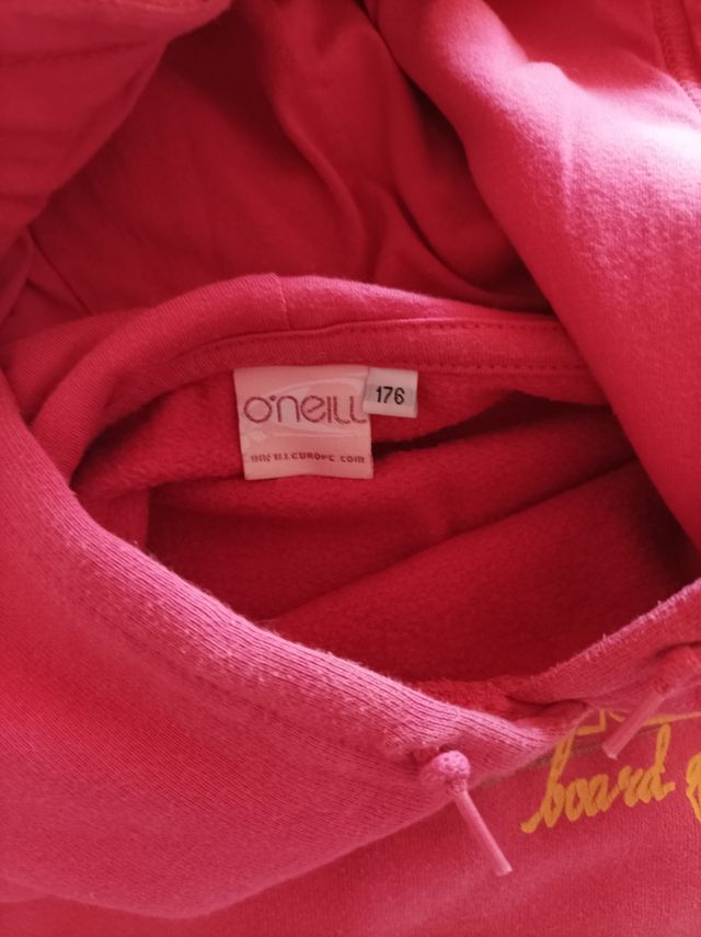 sudadera rosa O'neill chica