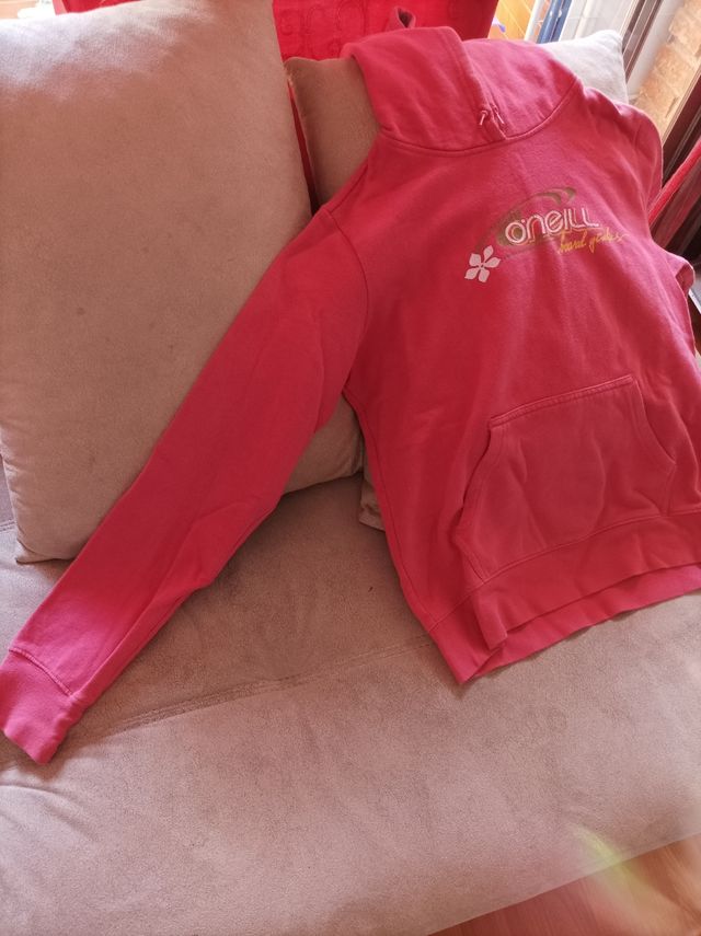 sudadera rosa O'neill chica