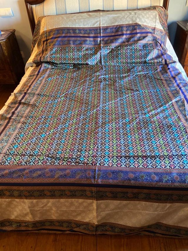 India colcha almohadas cojines