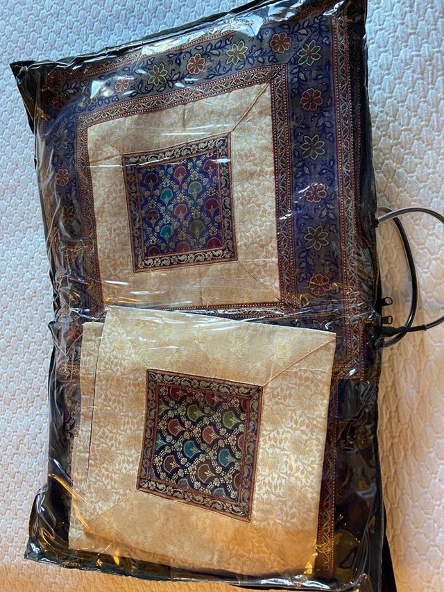 India colcha almohadas cojines