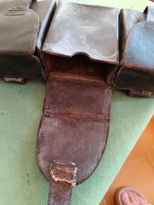 cartuchera militar 3 compartimento