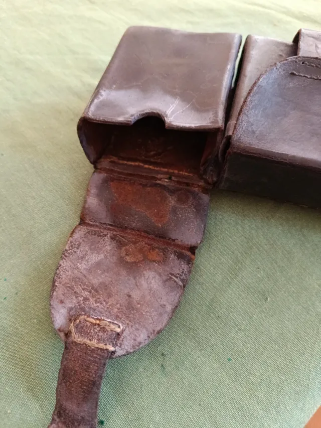 cartuchera militar 3 compartimento