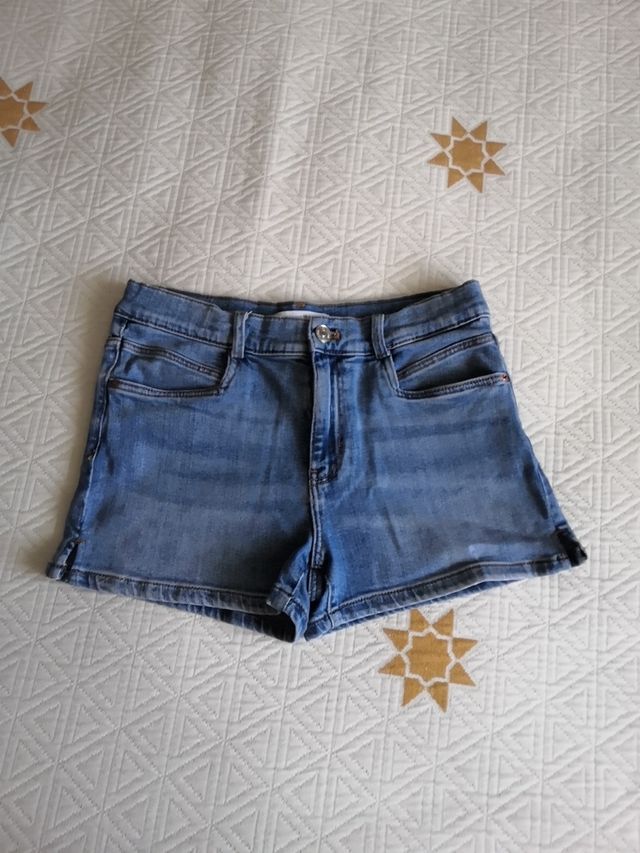 Vaquero corto niña Zara