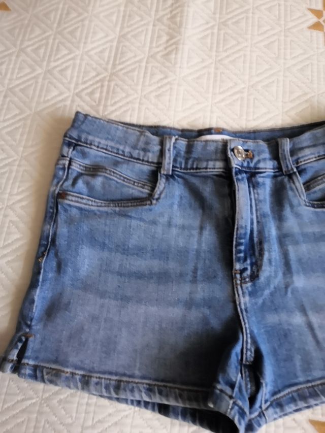 Vaquero corto niña Zara